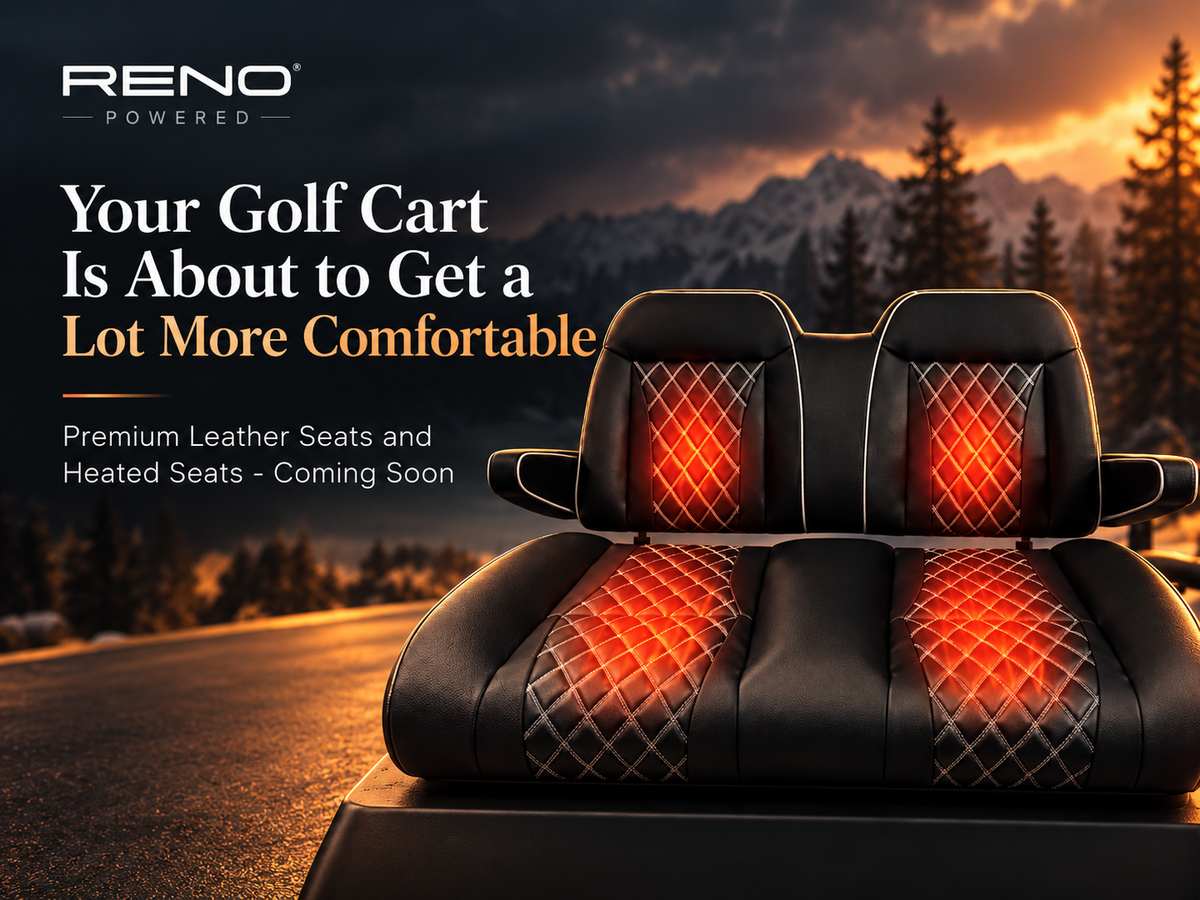 Your Golf Cart Is About to Get a Lot More Comfortable