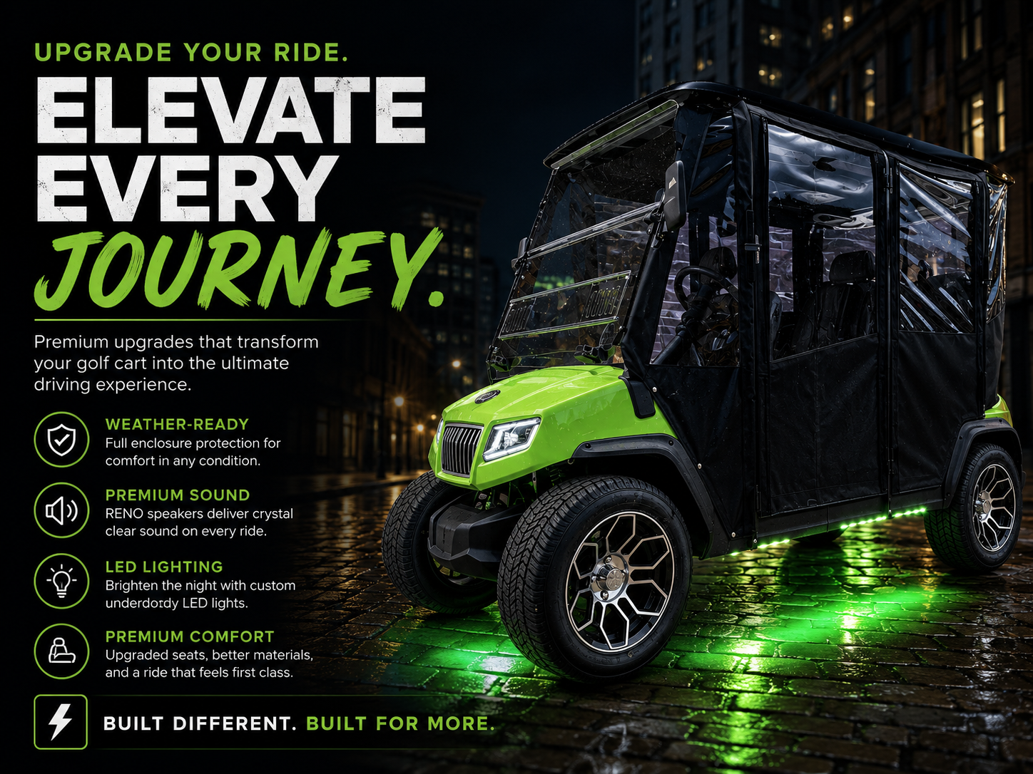 Why Some Golf Carts Feel Premium and Others Don't