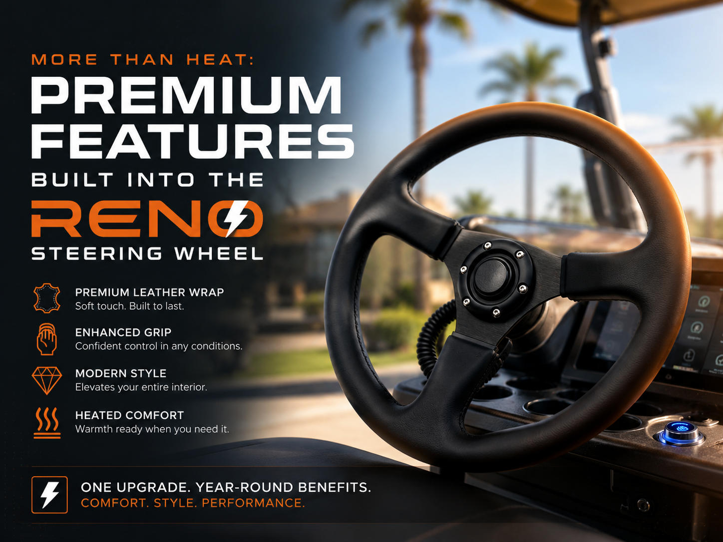 More Than Heat: The Premium Features Built Into the RENO Steering Wheel