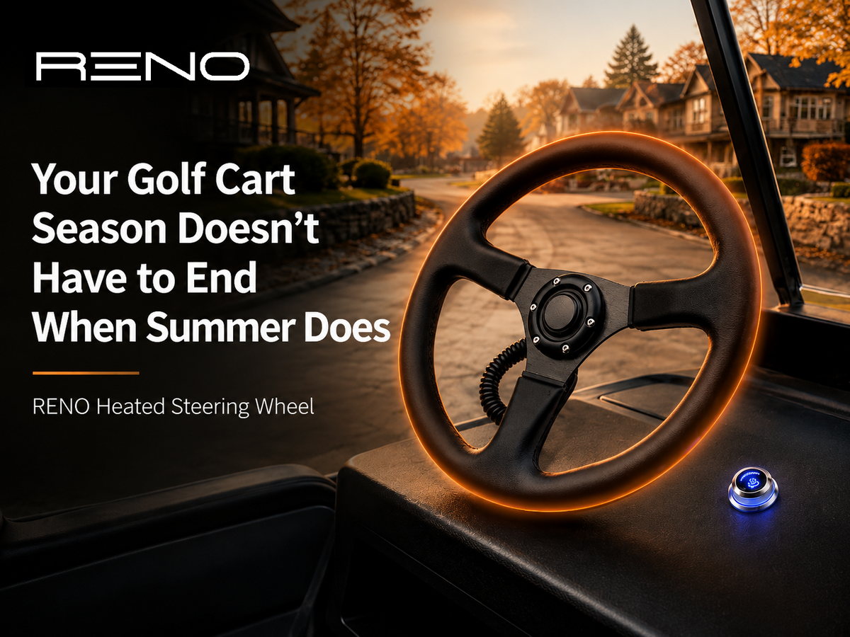 Your Golf Cart Season Doesn’t Have to End When Summer Does