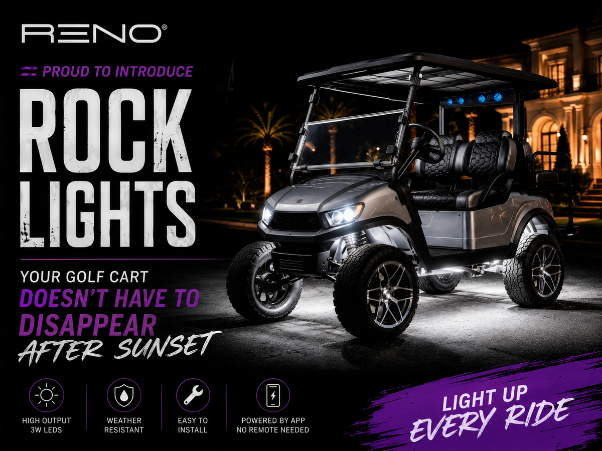 Your Golf Cart Doesn't Have to Disappear After Sunset