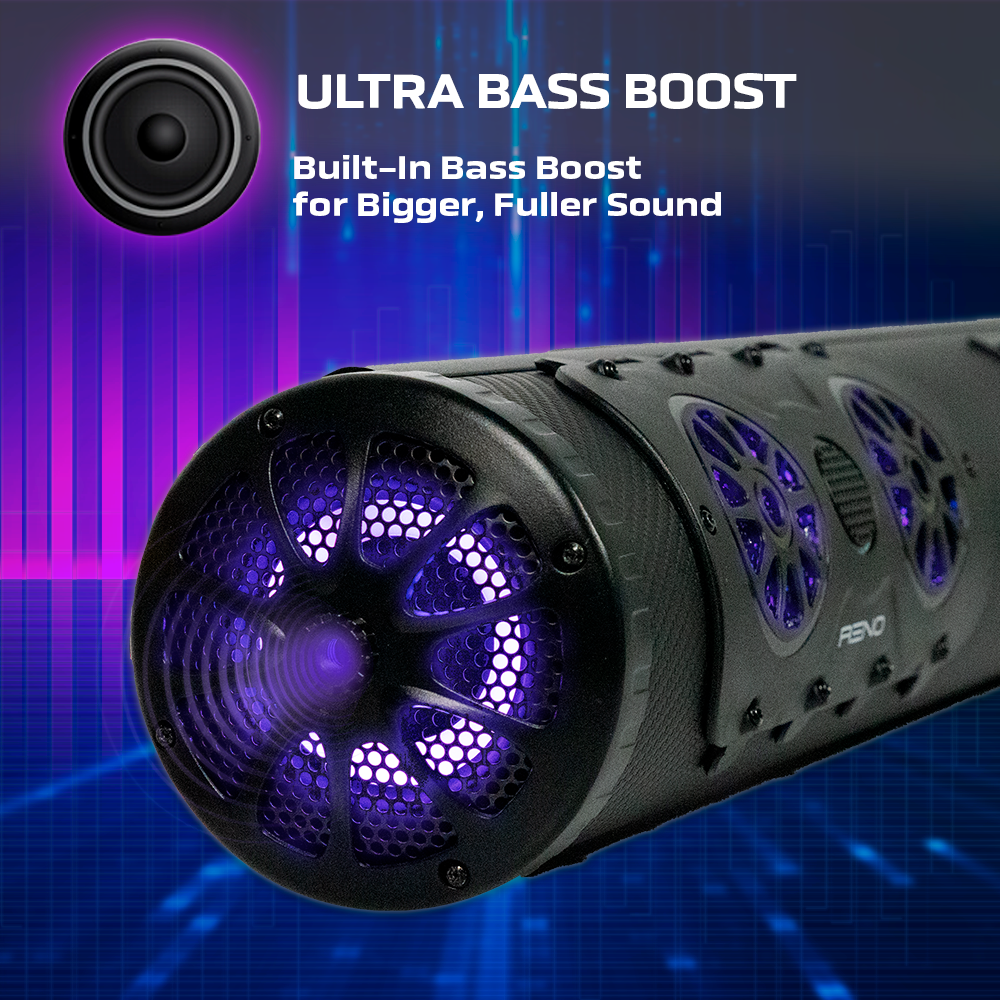 RENO Core 27" Bluetooth Waterproof Golf Cart Speaker. Direct Connect.