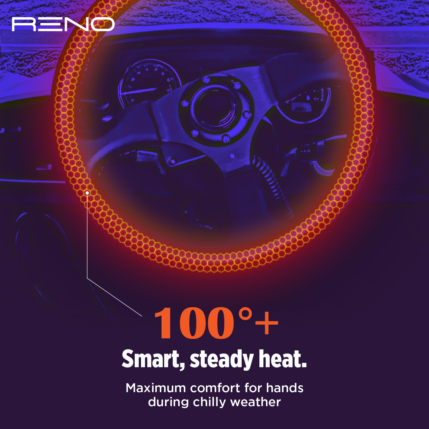 Universal Heated Steering Wheel Full Conversion Kit (Patent Pending) - RENO