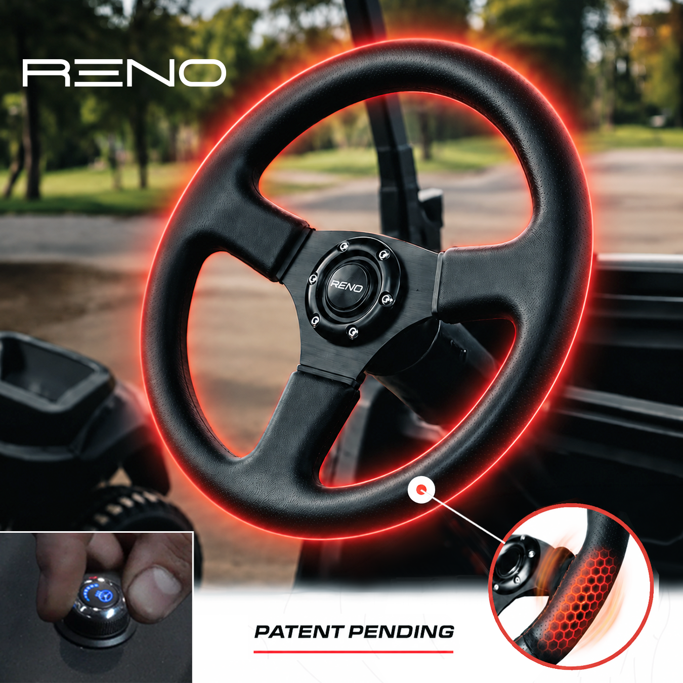 Universal Heated Steering Wheel Full Conversion Kit (Patent Pending) - RENO